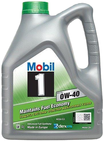 Моторное масло Mobil 1 ESP X3 0W40, 4л